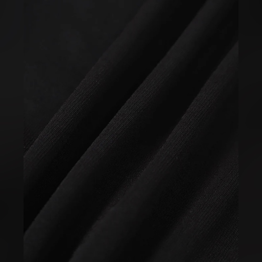 NWT RIHOAS The Black Sweetheart Neck Bodycon Slip Maxi Dress - Picture 7 of 8